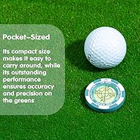 Vista 5 de SlopeMaster ProGreen Reader - Marcador de pelota de golf con ayuda de lectura del green de alta precisión, accesorios de golf para hombres y mujeres