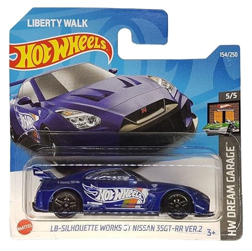 Hot Wheels - LB-Silhouette Works GT Nissan 35GT-RR Ver.2 - HW Dream Garage 5/5 - HCT99 - Short Card - Liberty Walk LBWK - Mattel 2022