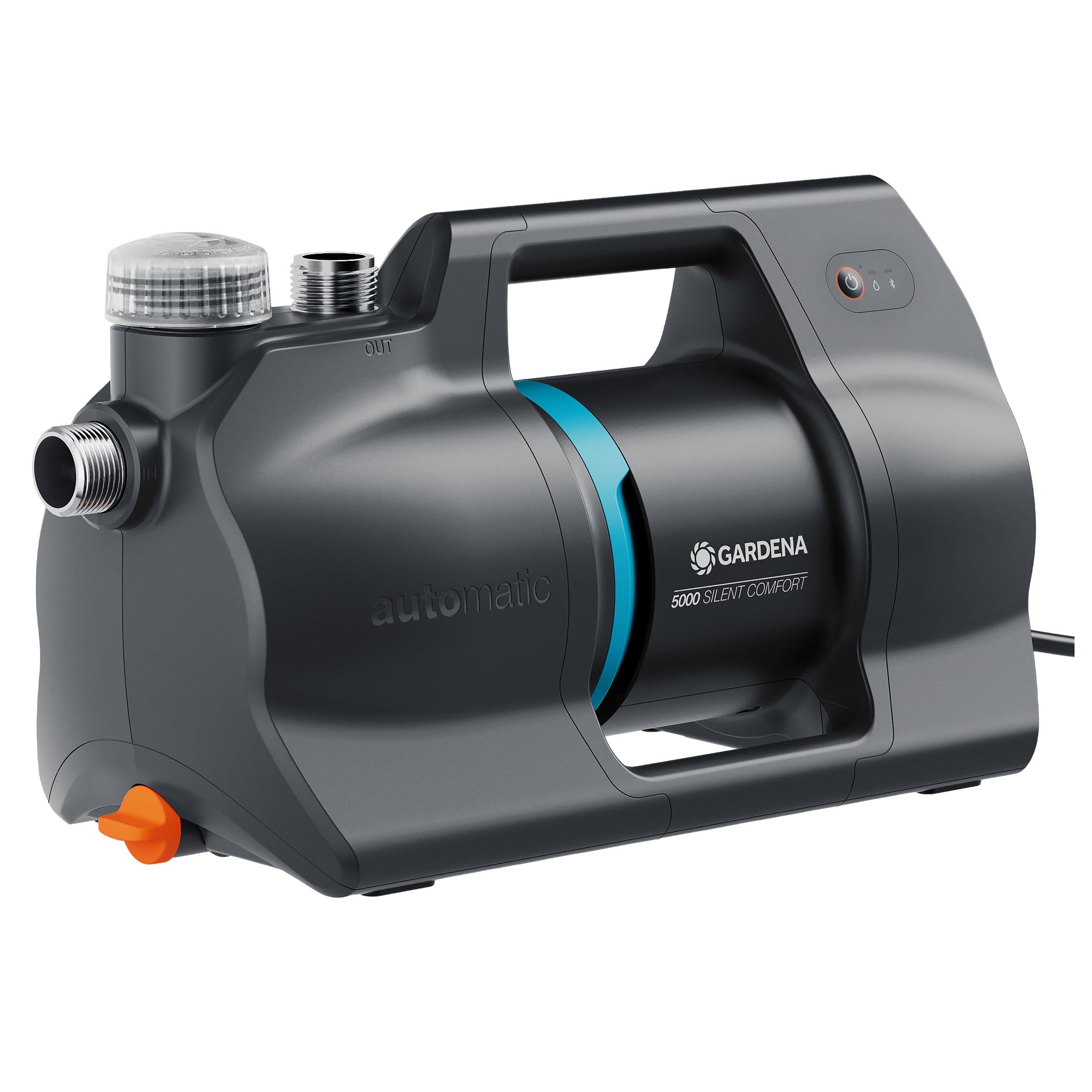 Gardena Automatyczna pompa ogrodowa 5000 SilentComfort Pompy: Sterowanie przez aplikację*, O 36% niższe zużycie energii**, Cicha technologia (9072-20)