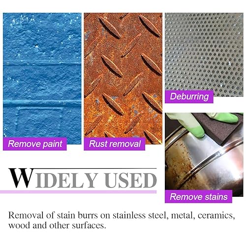 Miniatura 7 de Swpeet 16 almohadillas de limpieza de 4 pulgadas y 3 colores diferentes, cepillo alimentado por taladro, kit de limpieza, almohadillas de pulido