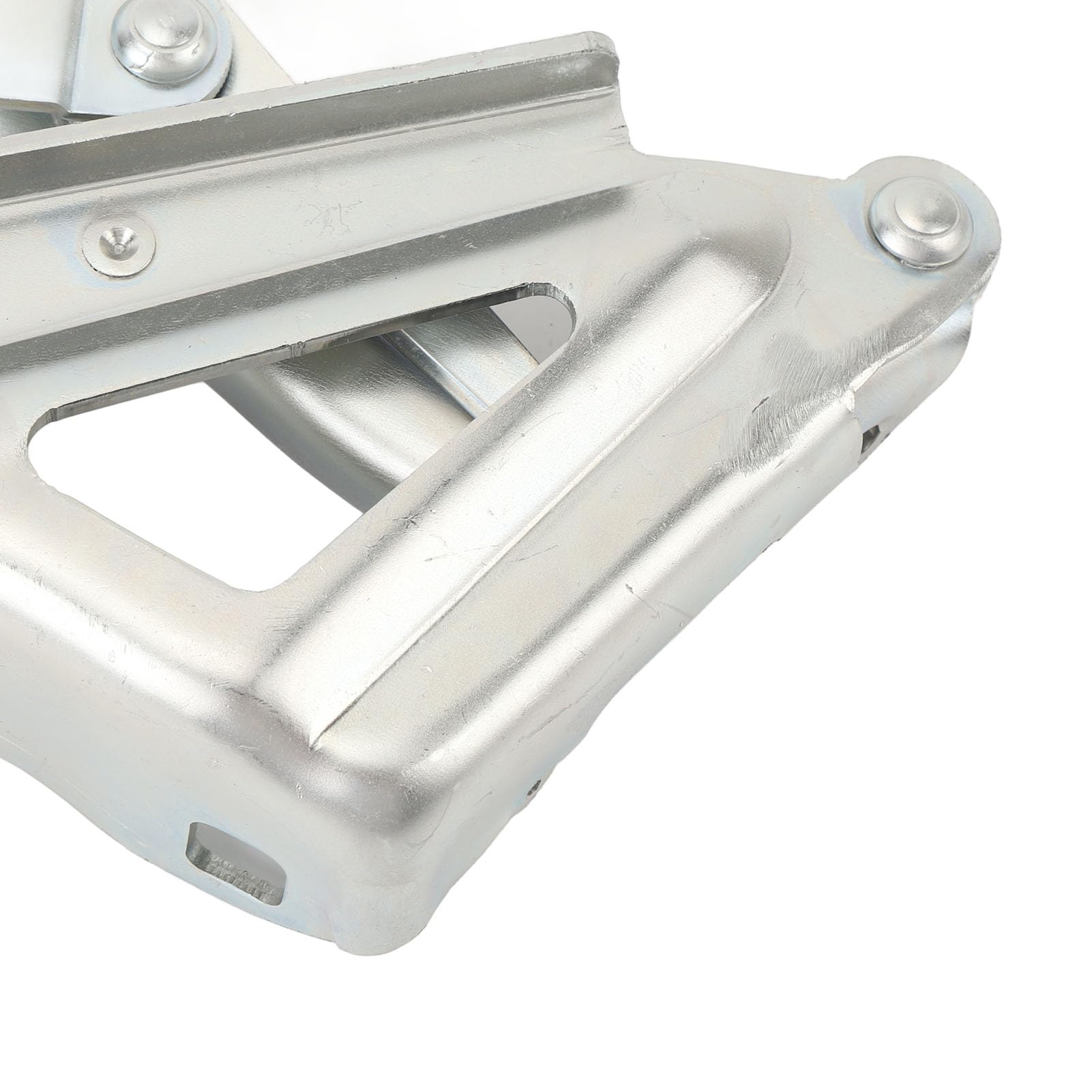 Bisagra Izquierda para capó del Motor, Metal Plateado Duradero de Alta Dureza para FIORINO III QUBO, 7912E4, 7912.E4, para Mecánicos de Garaje