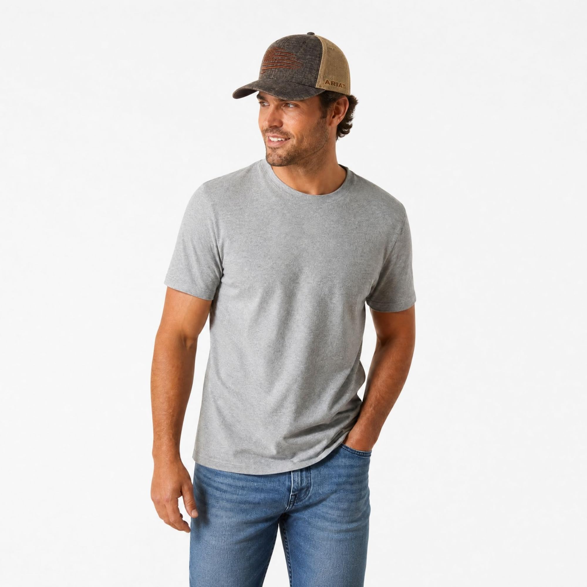 ARIAT Gorra Patriot Snapback para hombre