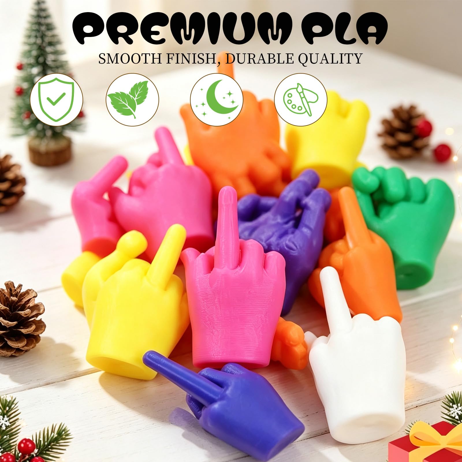 Mini Mittelfinger, Buntes Mini-Mittelfinger-Spielzeug