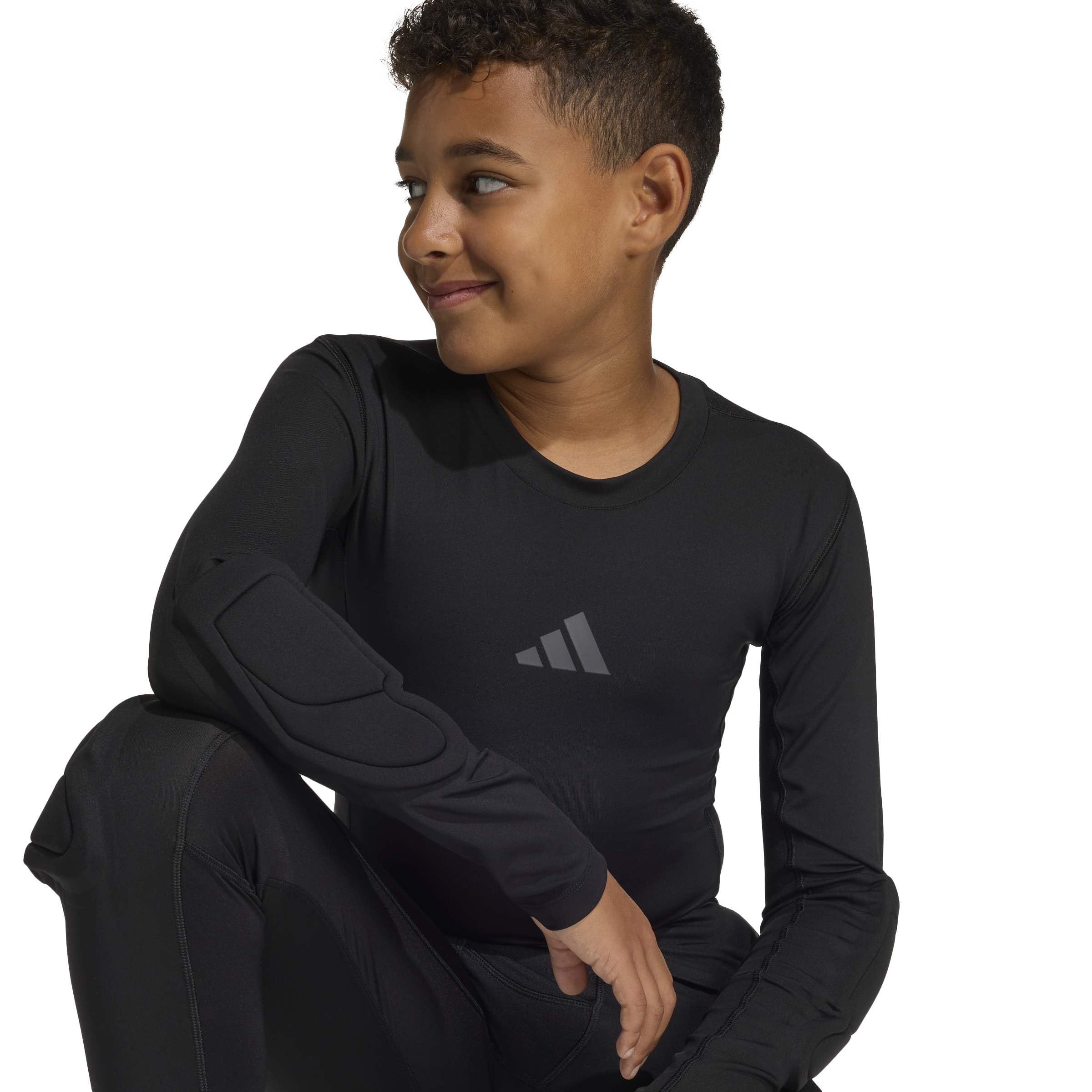 adidas Unisex Kinder Padded Goalkeeper Baselayer Longsleeve Kids T-Shirt (Lange Ärmel) (1er Pack)