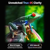 Vista 8 de Binoculares de visión nocturna True 4K – Gafas de visión nocturna Night Thunder X1 para adultos con un alcance de 3940 pies, foto y video a todo