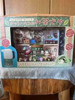 レア お茶犬 なごみのお家 リョクの部屋 お茶犬グッズセット ポットハウス レア お茶犬 なごみのお家 リョクの部屋 お茶犬グッズセット