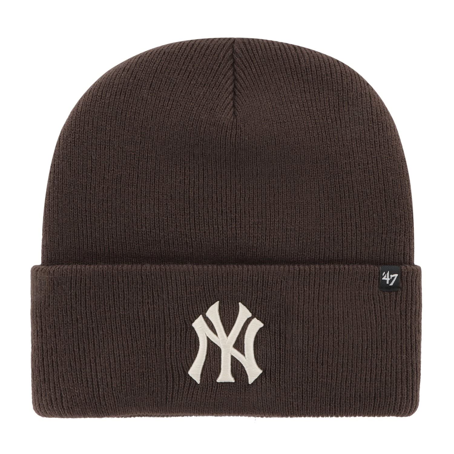 Unisex Brown 47 Brand Knit Beanie - Haymaker New York Yankees