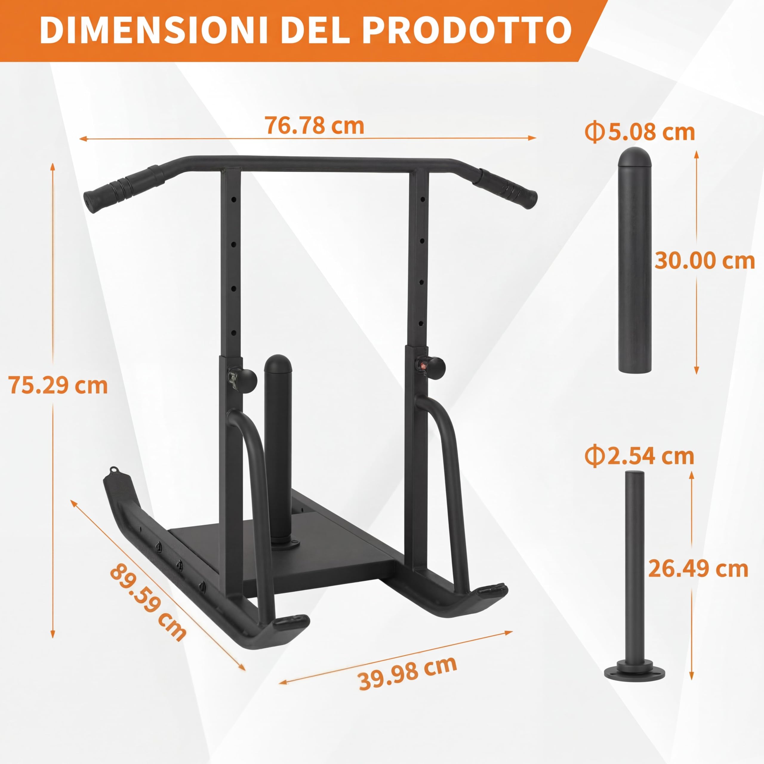Garvee Slitta da Allenamento Professionale 550LBS per Forza e Velocità – Maniglia Regolabile a 5 Livelli – Compatibile con Dischi da 1''/2'' – Sled Push & Pull per Football Lineman e Palestra –