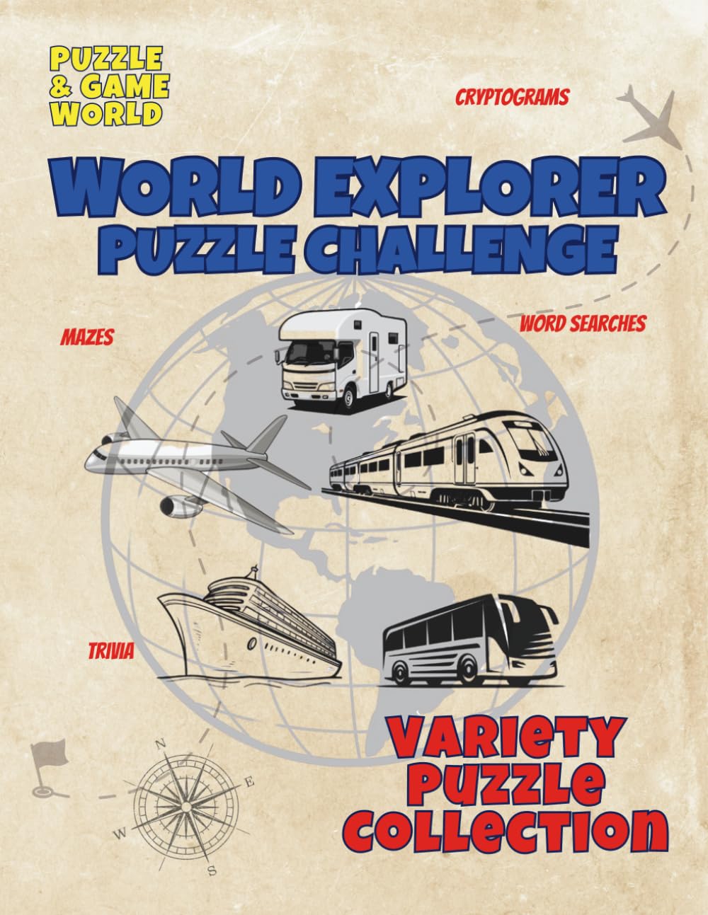World Explorer Puzzle Challenge: Variety Puzzle Collection
