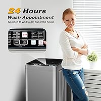 Vista 6 de XQB201A-GREY6 Lavadora completamente automática, gris