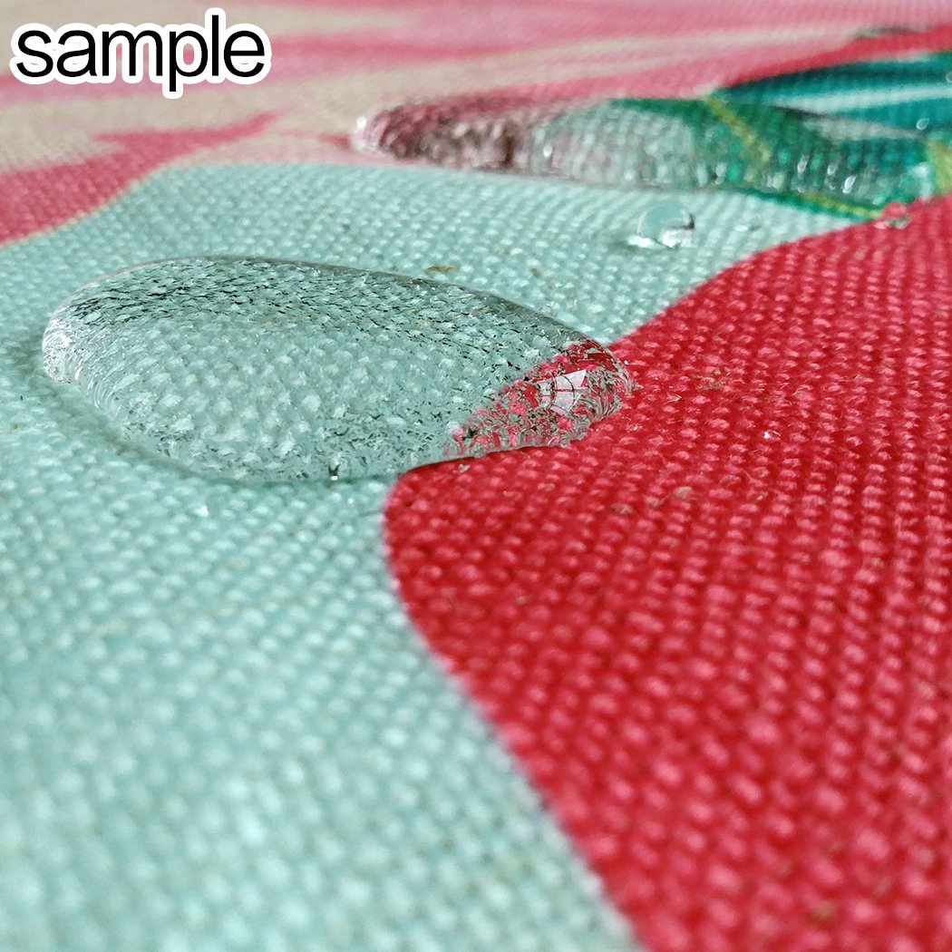 Nappe en lin - Facile d'entretien - Lavable - Anti-taches - Style bohème - Motif cachemire - Mosaïque indienne - 140 x 240 cm