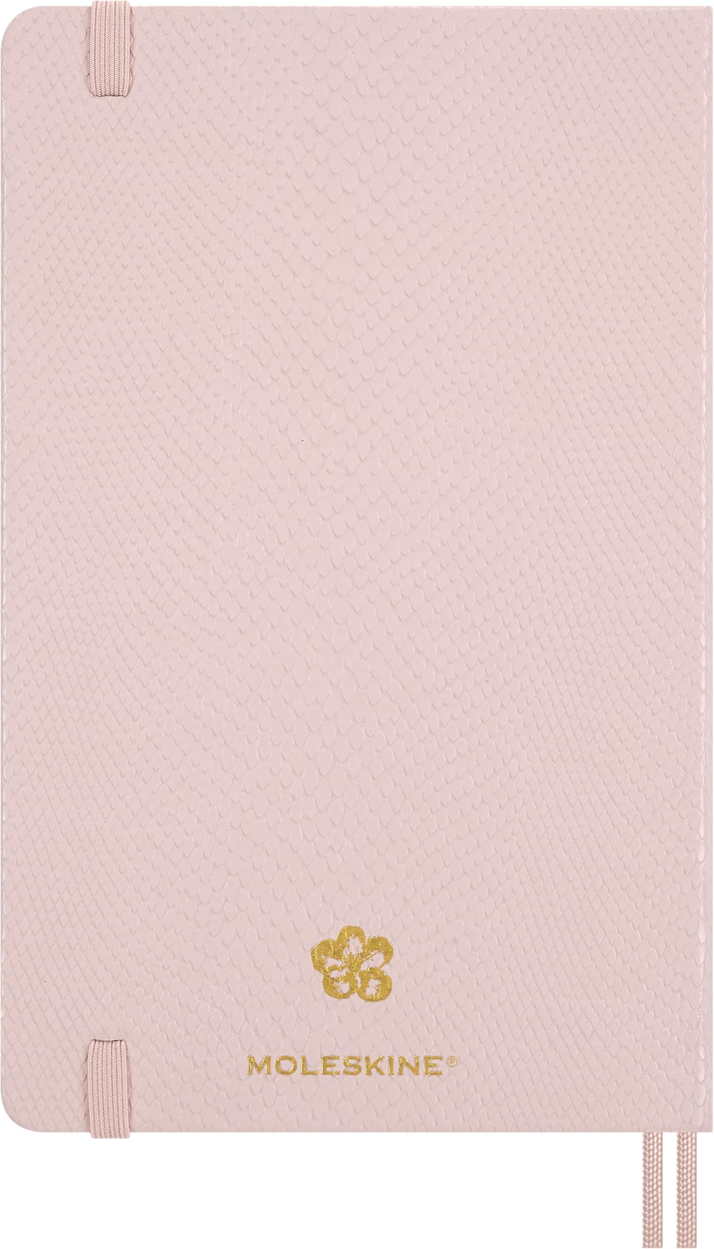 Moleskine Taccuino Precious & Ethical Sakura - Taccuino a Righe con Copertina Rigida Vegana Certificata VEGEA, in Confezione Regalo Riutilizzabile, Formato Large 13 x 21