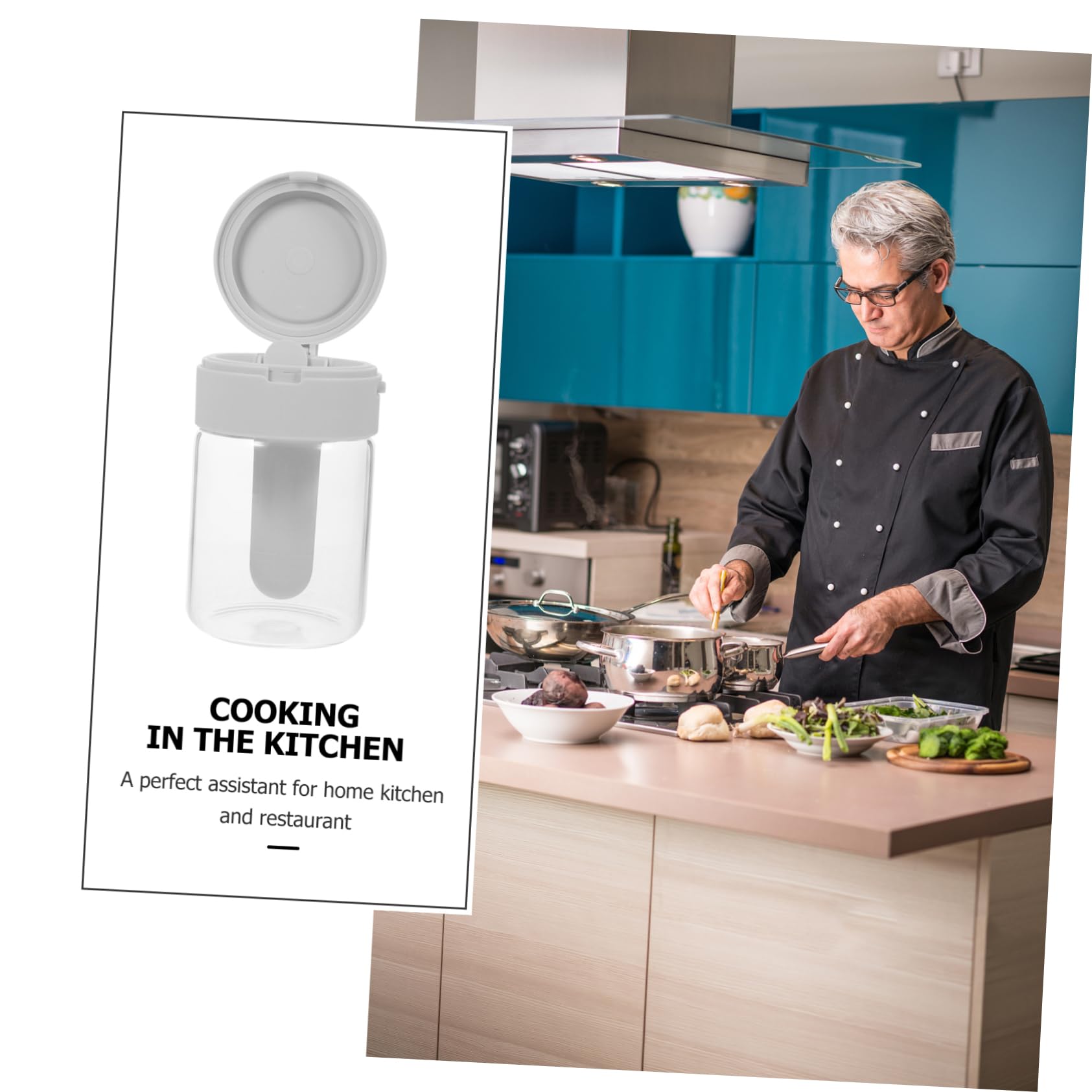 PRETYZOOM 3piezas Botella De Especias Para Cocina Dispensador De y Pimienta Contenedor De Condimentos Para Almacenamiento De Sazonadores y Especias De Limpiar y Reutilizable