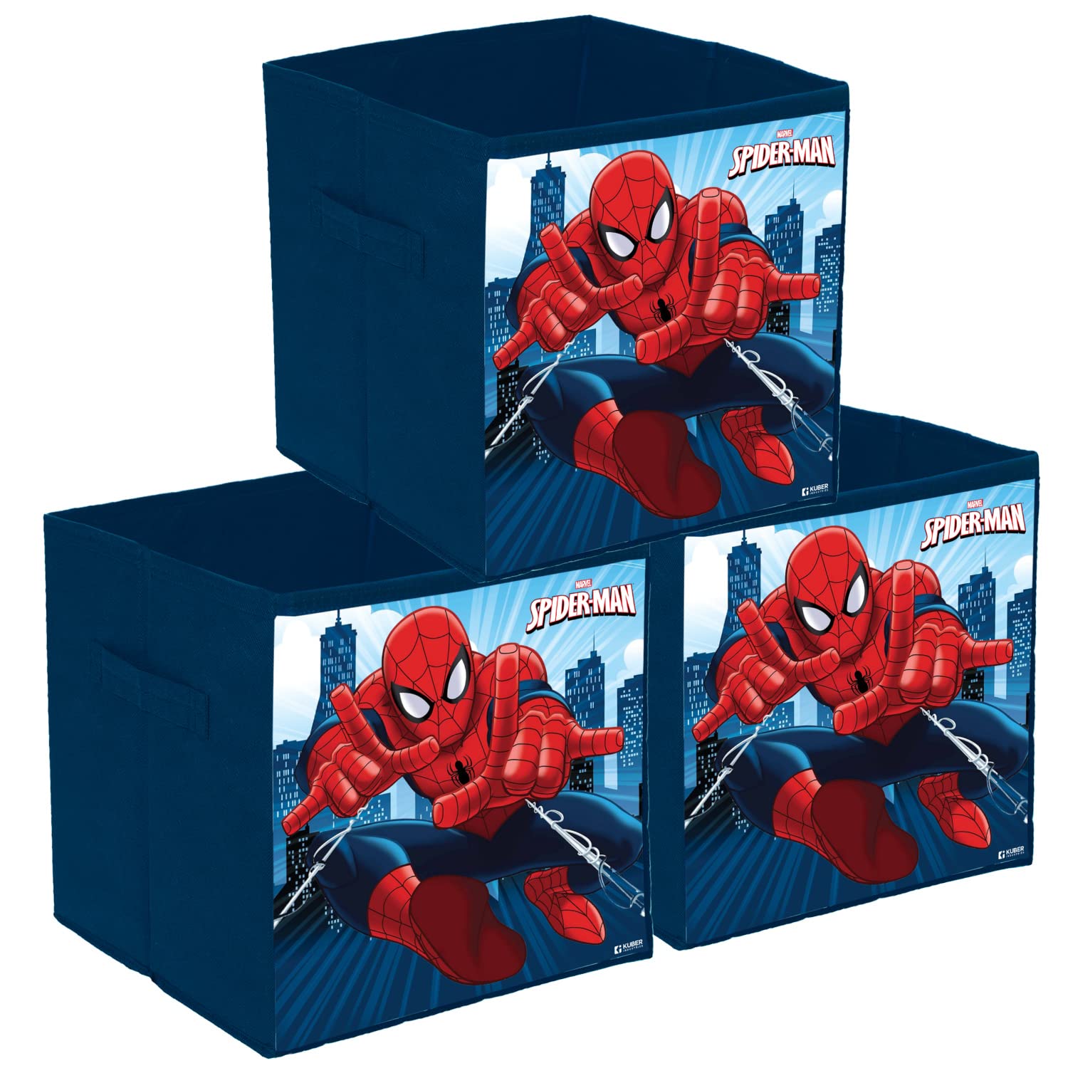 See full amazon price history chart for Kuber Industries Marvel Spiderman Print Durable & Collapsible Square Storage Box|Clothes Organizer With Handle,Pack of 3 (Navy Blue) Kuber Industries Marvel Spiderman Print Durable & Collapsible Square Storage Box|Clothes Organizer With Handle,Pack of 3 (Navy Blue) (B0B8875PKC) Amazon Price History, Amazon Price Tracker