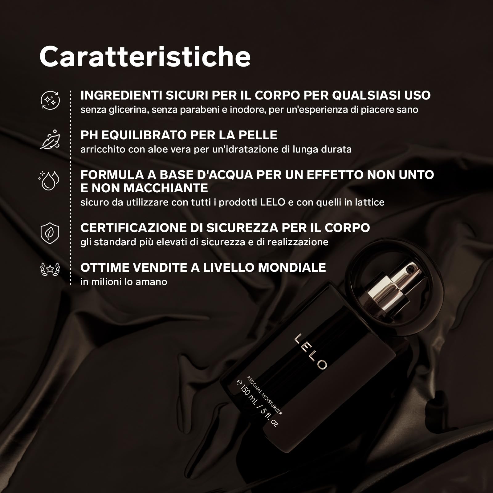 LELO Bundle Piacere: LILY 3 Mini Vibratore Stimolatore (Calm Lavender) + Idratante Personale a Base d'Acqua 150ml - Set Regalo Premium per il Benessere Intimo