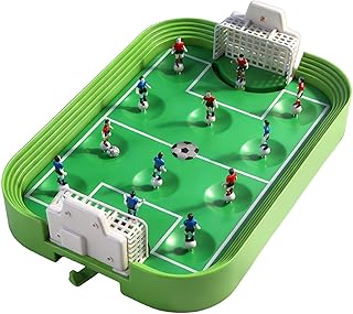 Juego de mesa de fútbol - Juego de mesa interactivo, Diseño de mesa compacta, Acción de partido atractiva, Construcción de transporte ligero | Adecuado para reuniones familiares, competitio