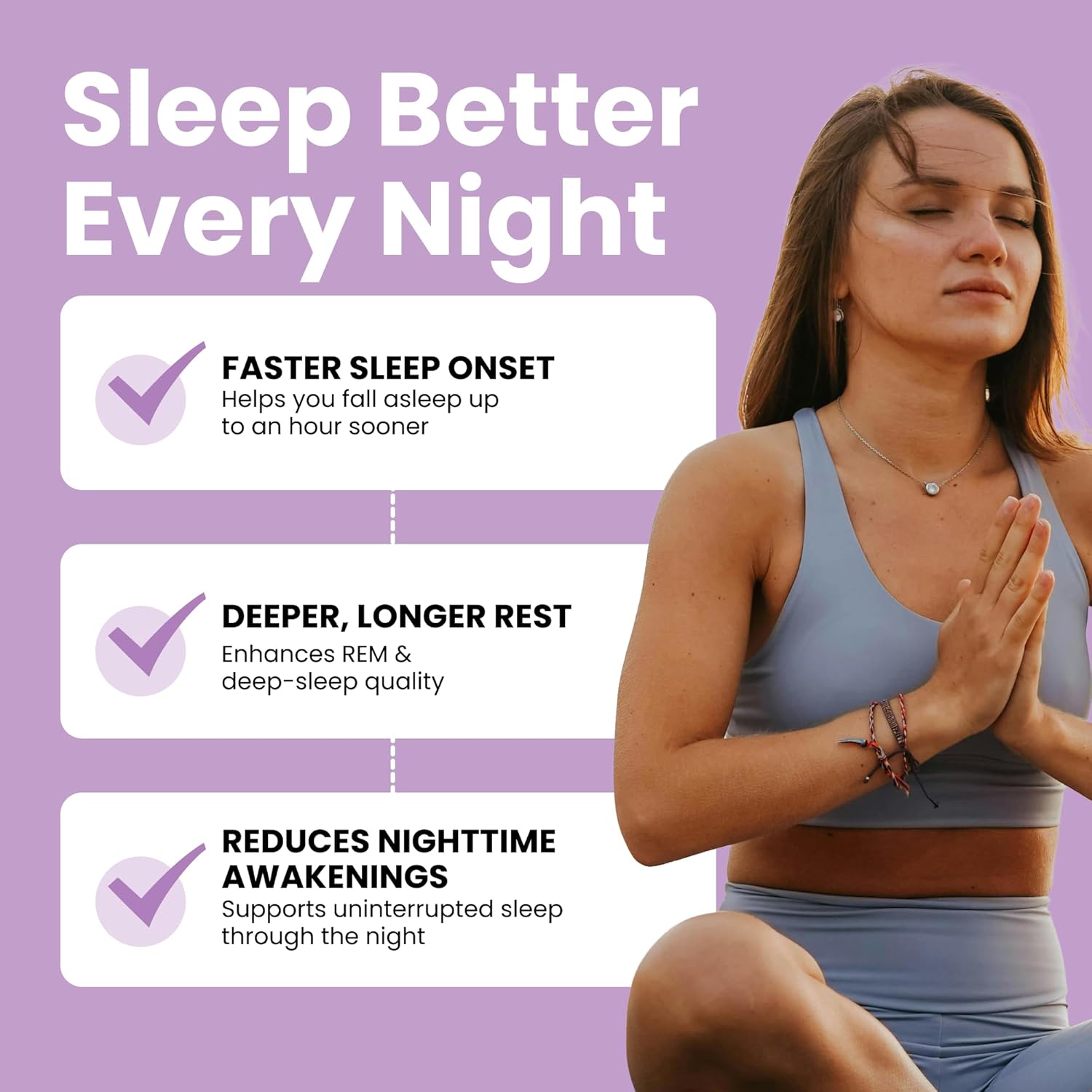 Luma Nutrition Magnesium Glycinate 1000mg - Support Stress, Sleep, Nerve & Muscle Health - 500mg Pure Magnesium Supplement Capsules - Chelated for High Absorption - 60 Veggie Capsules - Image 3