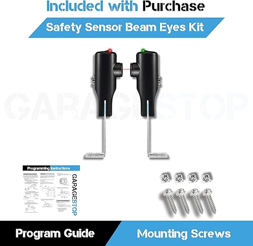 Miniatura 4 de Garage Stop Ojos de sensor de seguridad para Genie STB-B GSTB-R GSTB-BX 37220R