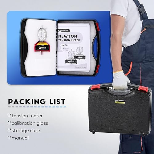 Miniatura 2 de CGOLDENWALL Medidor de tensión de impresión de pantalla de seda de alta precisión Medidor de tensión de malla Medidor de fuerza Medidor de tensión