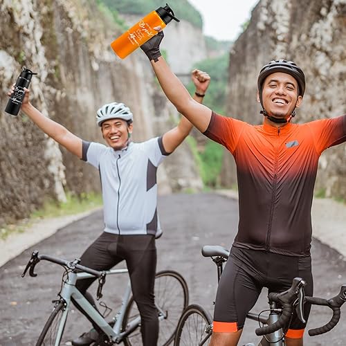 Miniatura 6 de Roshtia 10 botellas de agua de aluminio de Navidad, regalos de agradecimiento, botella de agua a granel con tapas con tapa May You Be Proud of