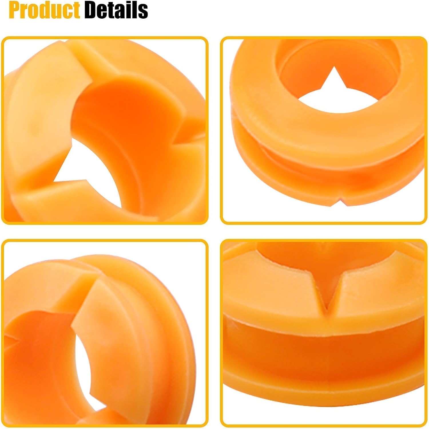 Transmission Shifter Linkage Cable Bushing Repair Kit Fit for Nissan Armada Frontier Pathfinder Titan Xterra for Infiniti QX56 QX80 for Suzuki Equator Replace# 134193 349351LA0A 34935ZR00A