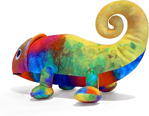 Miniatura 3 de YOTTOY Leo Lionni Collection  Peluche de animal de peluche suave camaleón  10 pulgadas de largo