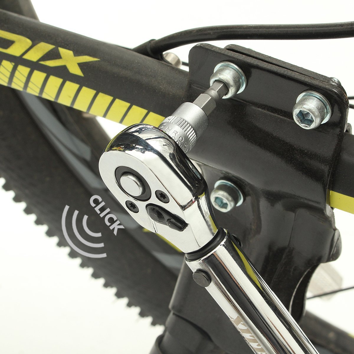 MOHOO Torque Wrench, 214N Bicycle Repair Tool, Torque Adapter Set