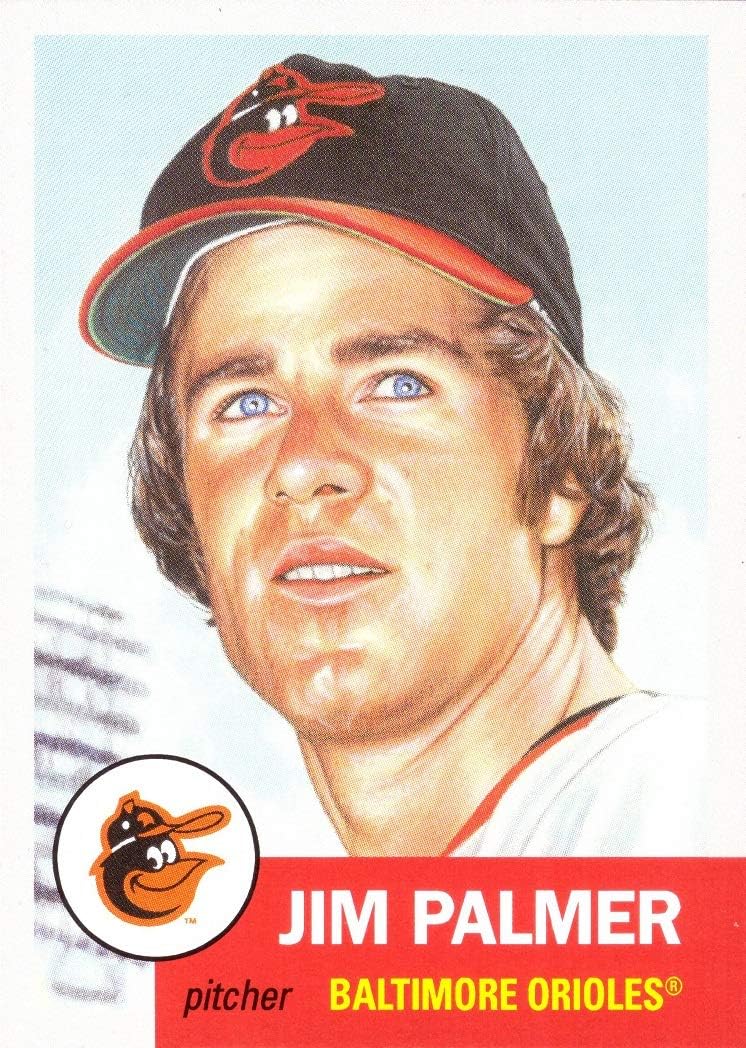 2019 Topps Living Set #175 Jim Palmer Baseball Card Baltimore Orioles - Only 3,252 made!