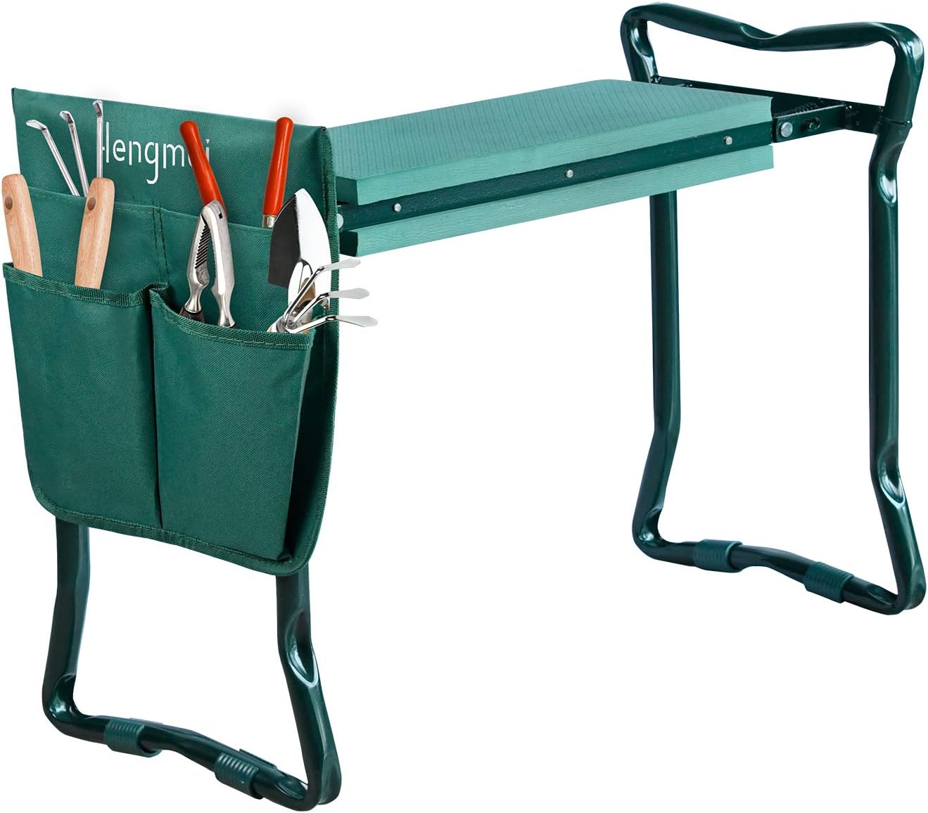 HENGMEI Kniebank Gartenarbeit Gartenhocker klappbar Gartenbank Garten