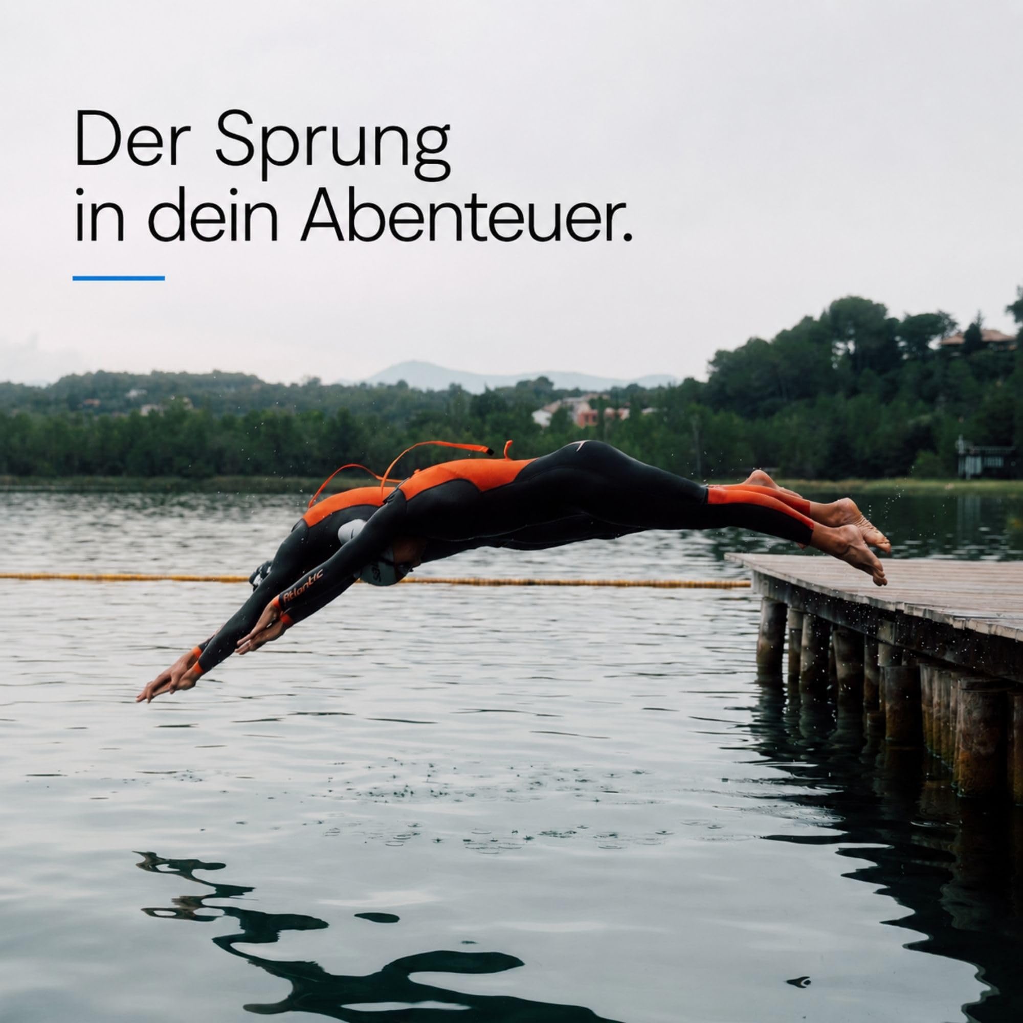 sailfish® Neoprenanzug Herren Atlantic 2 | Triathlon Anzug mit optimierter Wasserlage & hydrodynamischer Passform | 1,5–5mm Wetsuit für Training & Wettkampf | Wärmeisolierender Schwimmanzug für