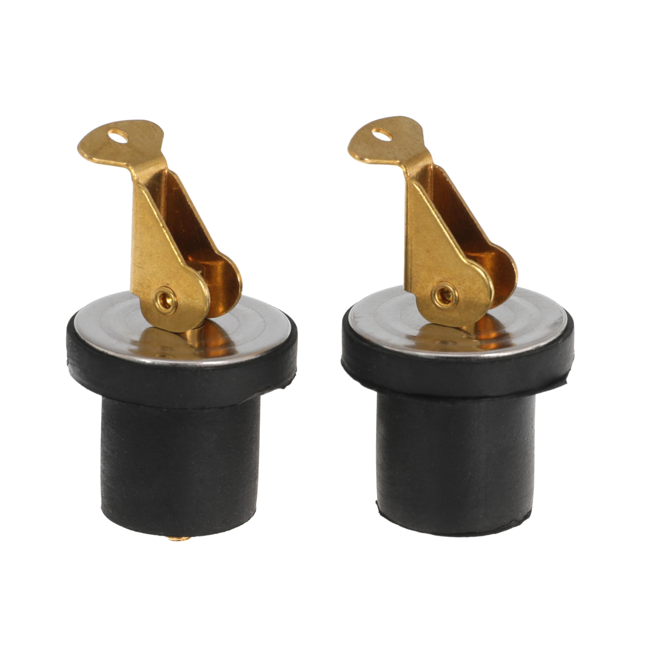 Boat Drain Plug Brass Boat Plug Snap Rubber Plugs Deck Plug for Boat Marine Twist Accessories
