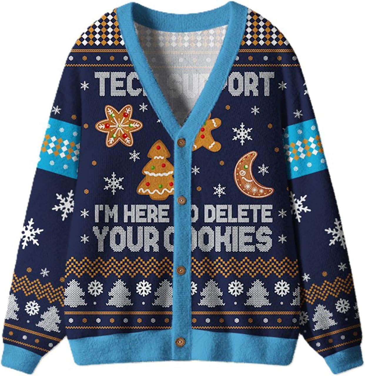 Geek Excel Ugly Christmas Sweater for Men,Women - Funny Ugly Christmas Sweater for Women