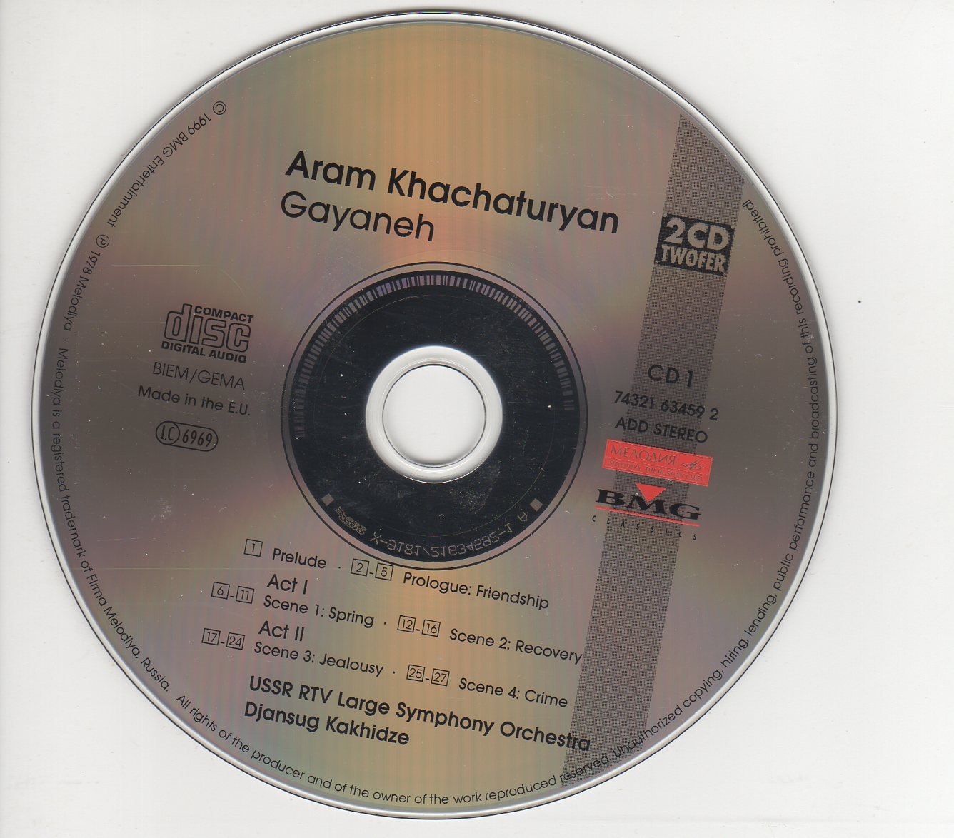 Two Twofer - Khatchaturian (Gayaneh)