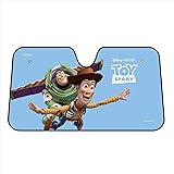 Buzz Lightyear Parasol Protector Solar para la Parabrisa Delantera del Coche Cubierta Protectora contra Rayos Ultravioletas para el Vehículo en Verano