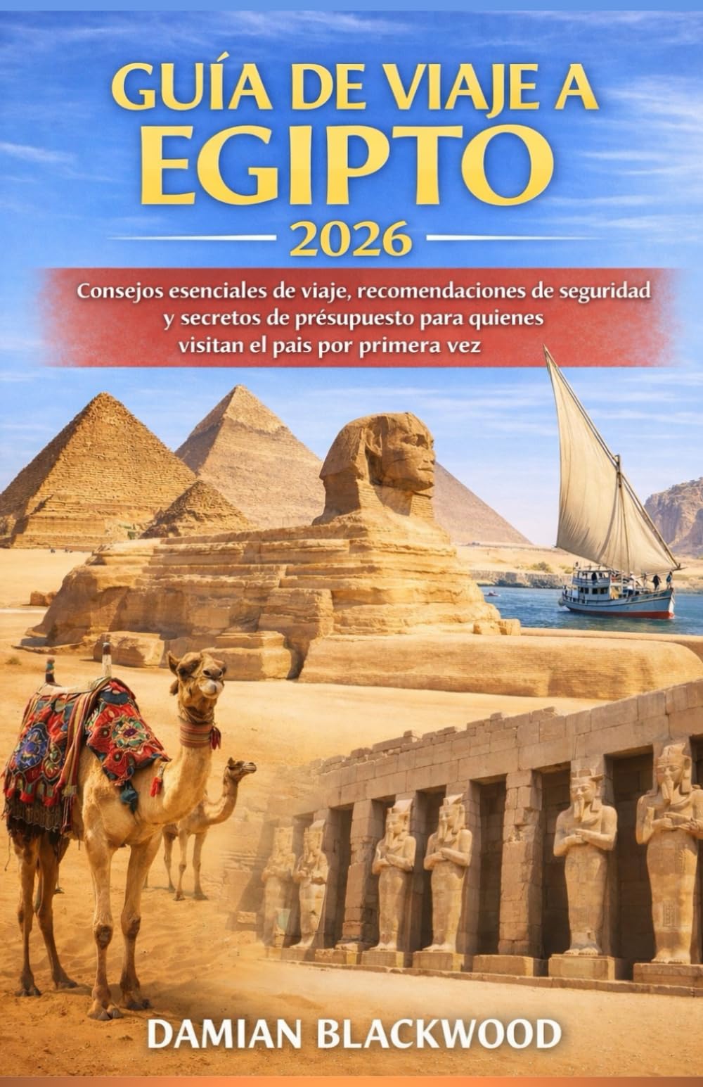 GUÍA DE VIAJE A EGIPTO 2026: Consejos esenciales de viaje, recomendaciones de seguridad y secretos de presupuesto para quienes visitan el país por primera vez.