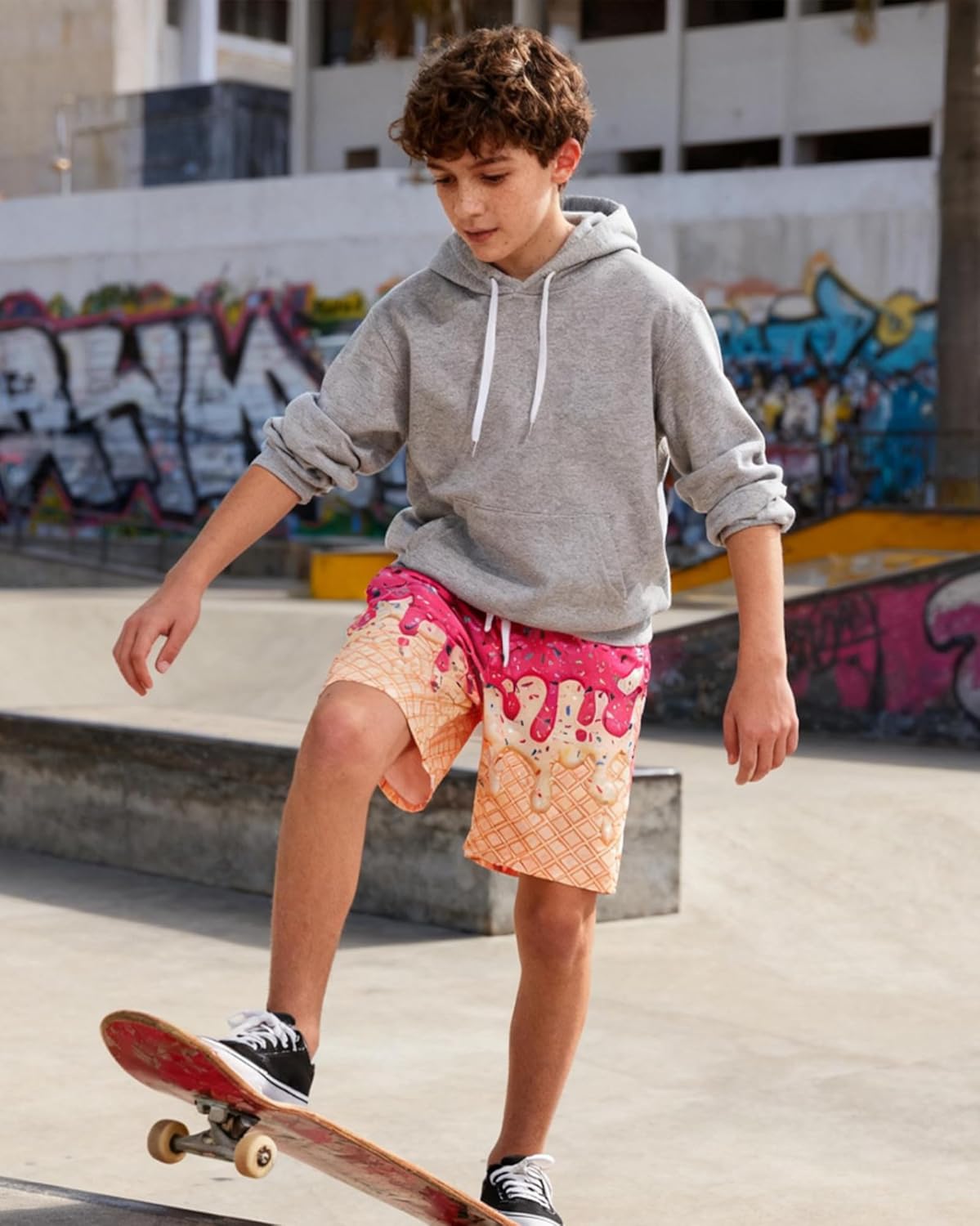 westwolf Boys Swim Trunks with Compression Liner Casual Bathing Suit for Kids Swim Shorts 6-18 Years