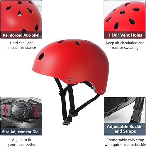 Miniatura 2 de Casco de patineta con resistencia a impactos y ventilación para jóvenes y adultos