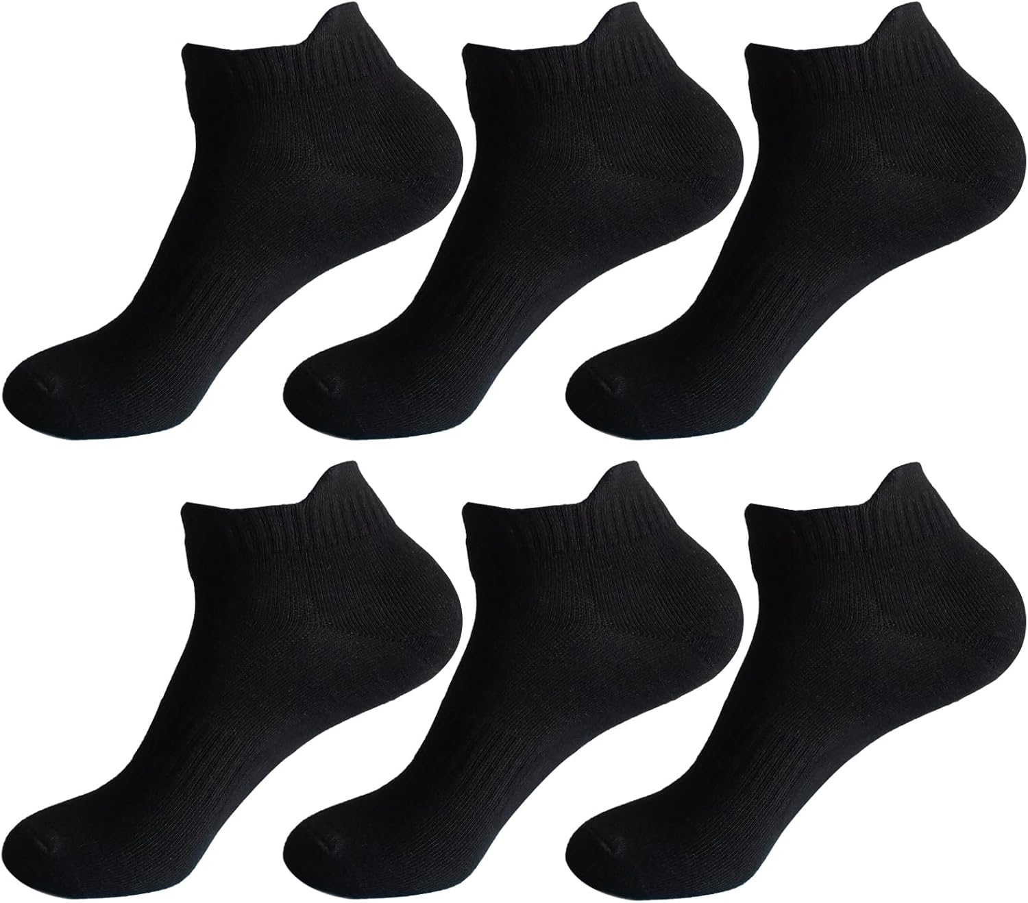 Womens Anti Odor Breathable Moisture Wicking Sports Cotton Low Cut/Quarter Crew Socks for Athletes Foot