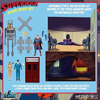 Amazon.co.jp: Mezco Toyz DCコミックス 5ポイント スーパーマン