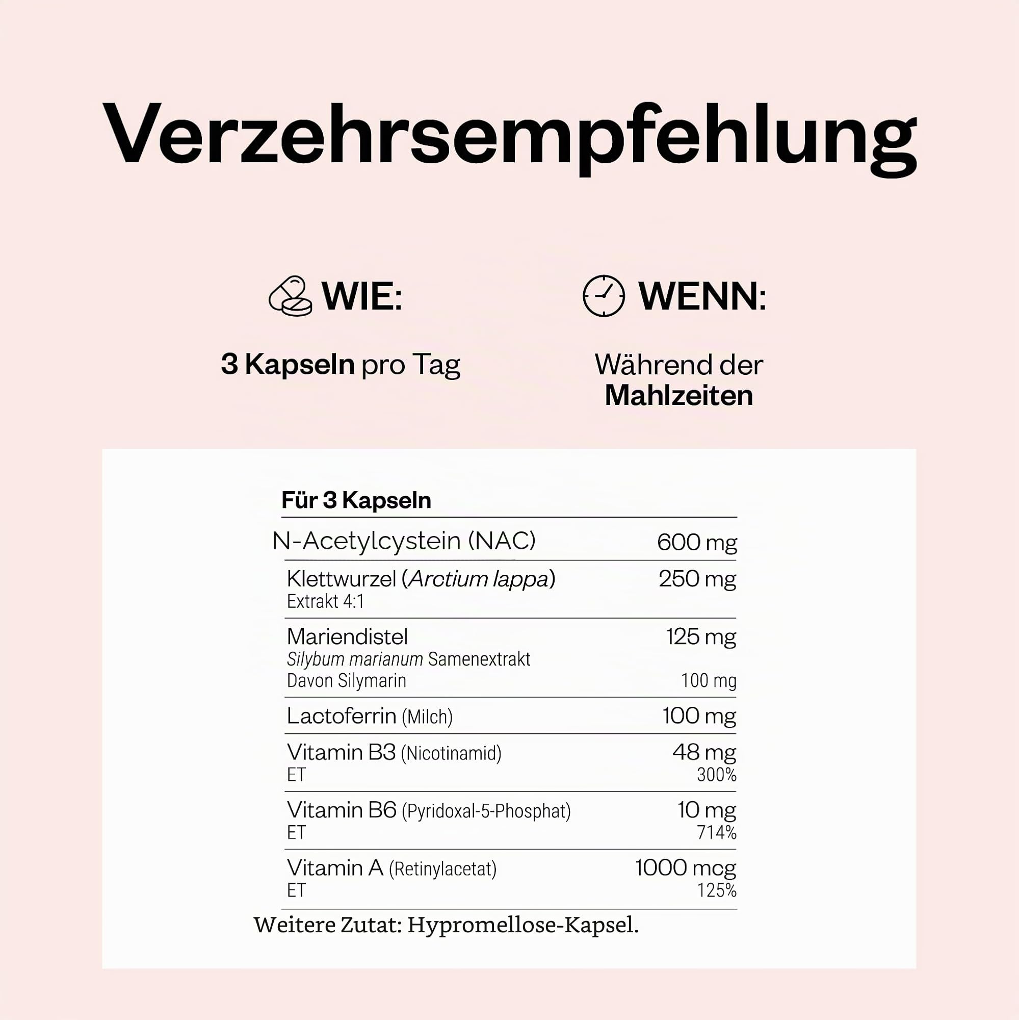 Clear Skin Formula - Reine & Gesunde Haut - 90 vegane Kapseln - SuperSmart