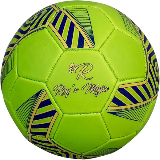 Rey's Majic London Bridge Football, PVC Size 5 (Green)