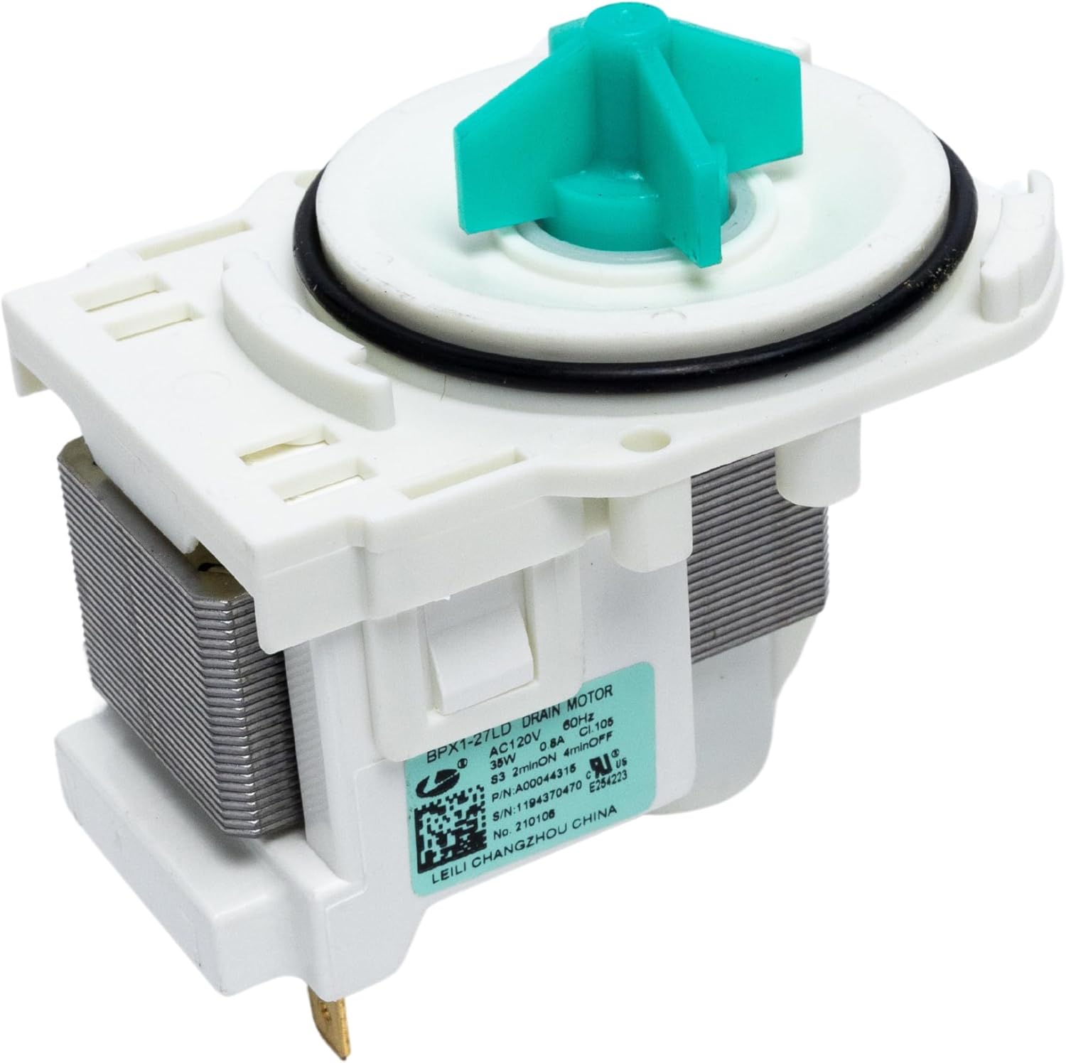 A00126401 Dishwasher Drain Pump Replacement - Compatible With Multiple Models 120V 35W