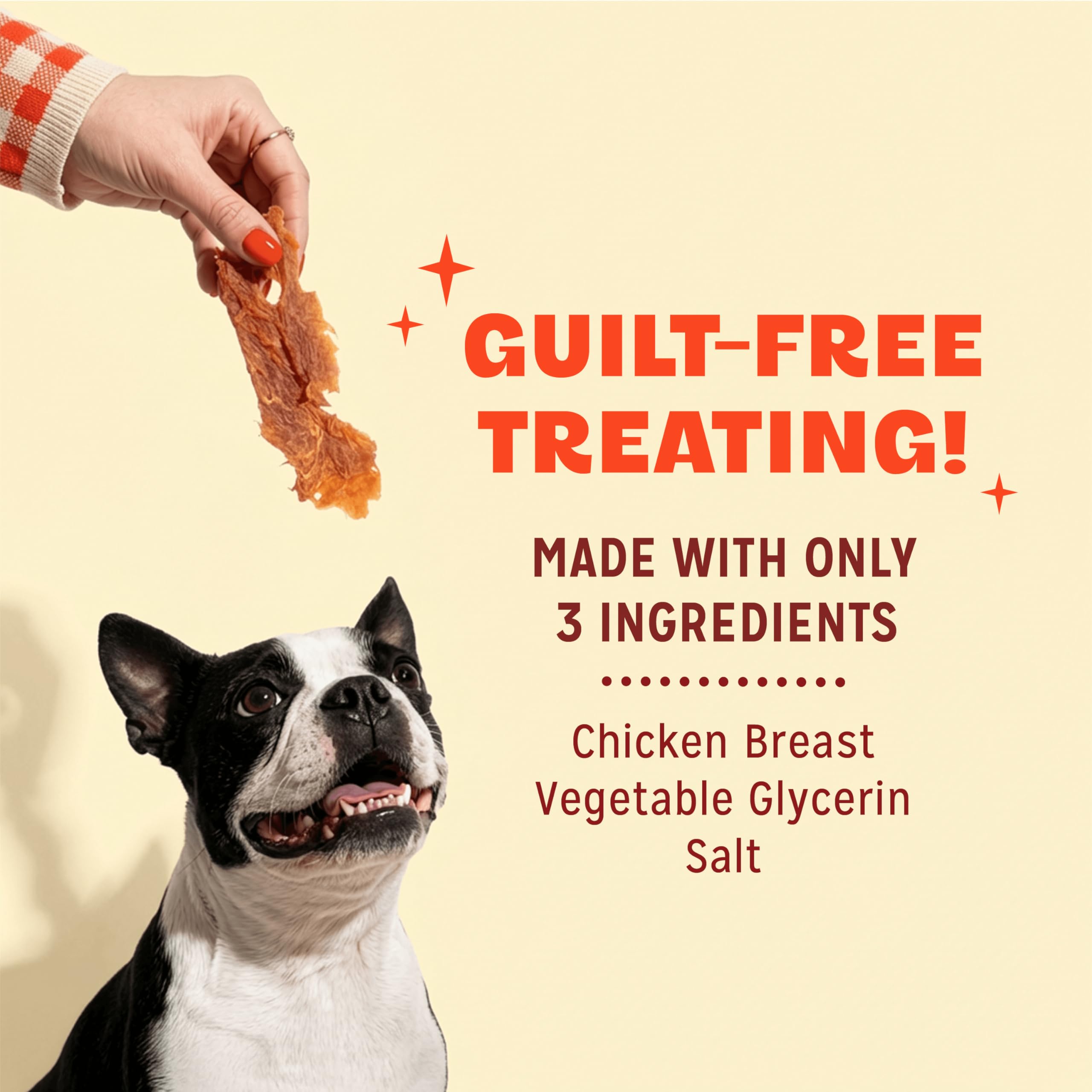 Pur Luv Carne de Pollo para Perros, Hecha de pechuga de Pollo, 907 ml, Saludable, fácil de digerir, Duradera, Rica en proteínas, satisface la Necesidad de Masticar del Perro