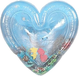 ibasenice Almofada De Água Inflável Para Bebês Brinquedo Para Recém-Nascidos Tapete De Água Para Bebês Tapete Inflável Para Brincar Na Barriga Tapete De Água Para Atividades Aquáticas