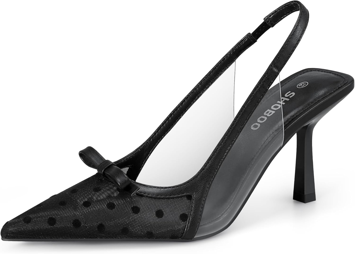 Women's Pumps - Stylish Slingback Heels