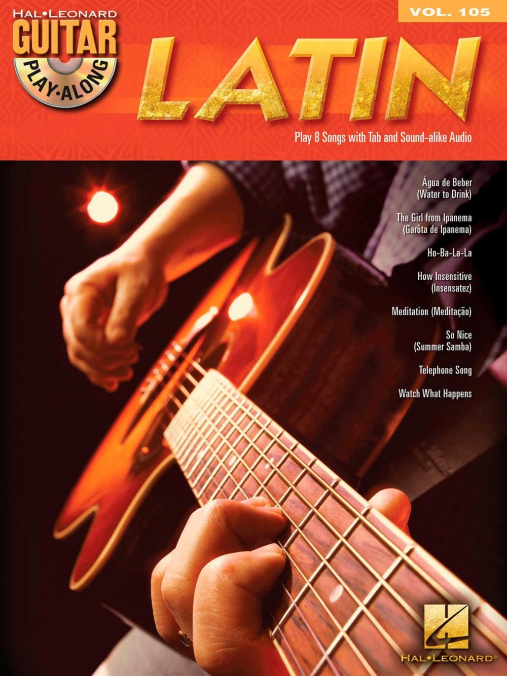 Hal Leonard Latin - Guitar Play-Along Volume 105 Book/CD