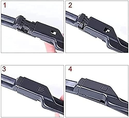 Miniatura 5 de Limpiaparabrisas delantero del coche para Peugeot 3008 2008 2009 2010 2011 2012 2013 2014 2015 2016 limpiaparabrisas delantero