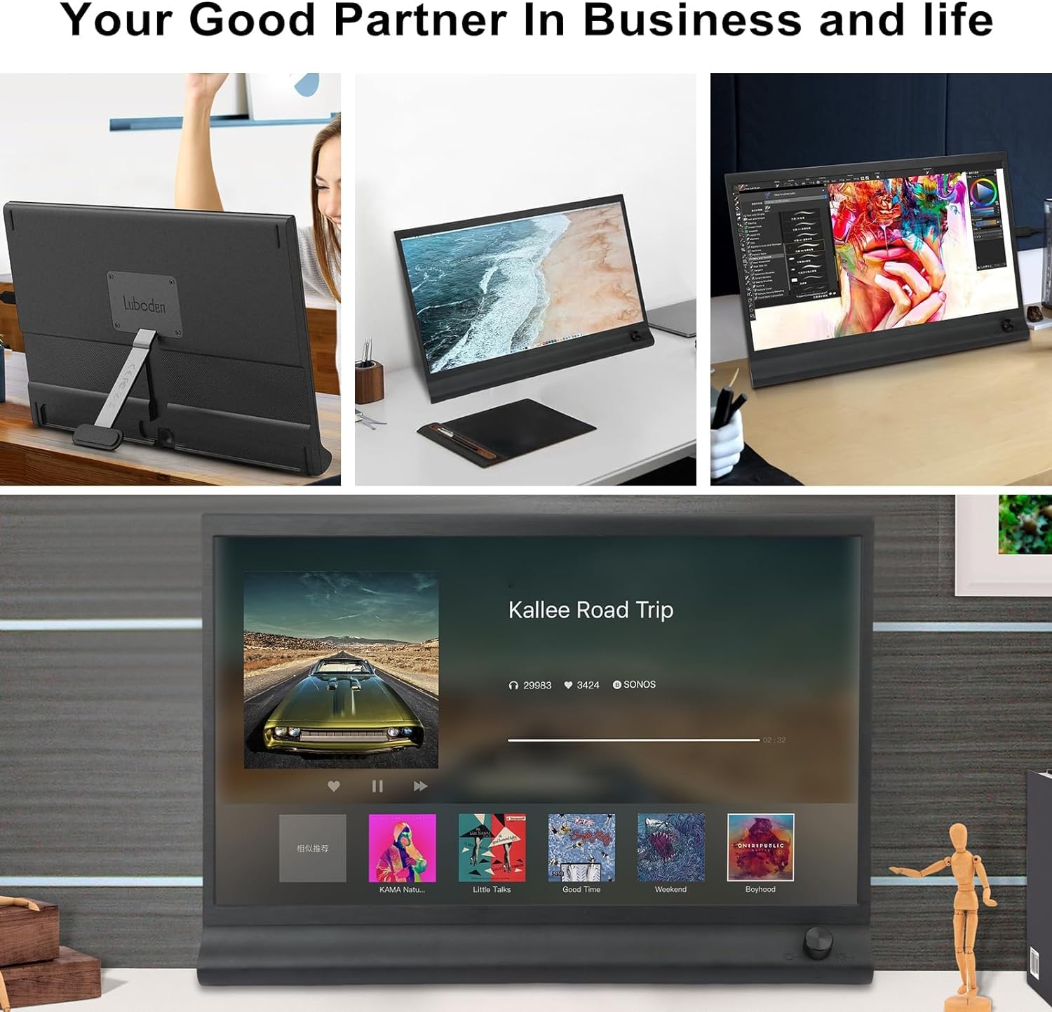 15.6インチ HDR 1080P タッチディスプレイ Amazon.co.jp: 15.6インチタッチスクリーンHDRモバイルモニター