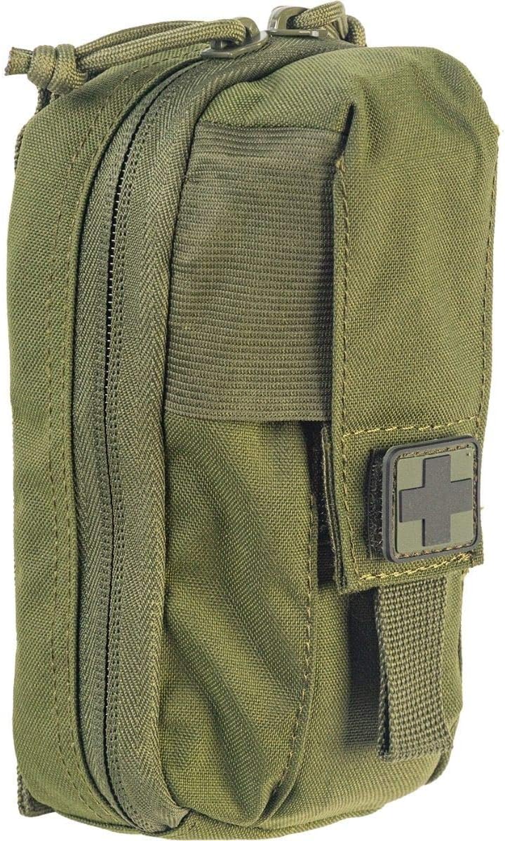 ROO M-FAK Compact First AId Kit w/Easy Access CAT Tourniquet (OD Basic) : Sports & Outdoors