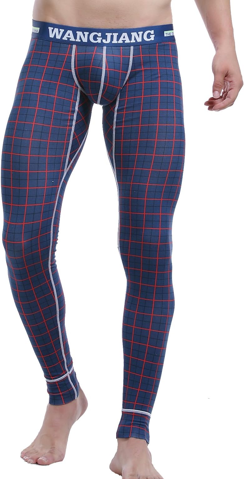 ARCITON Men's Low Rise Leggings Long Johns Thermal Pant